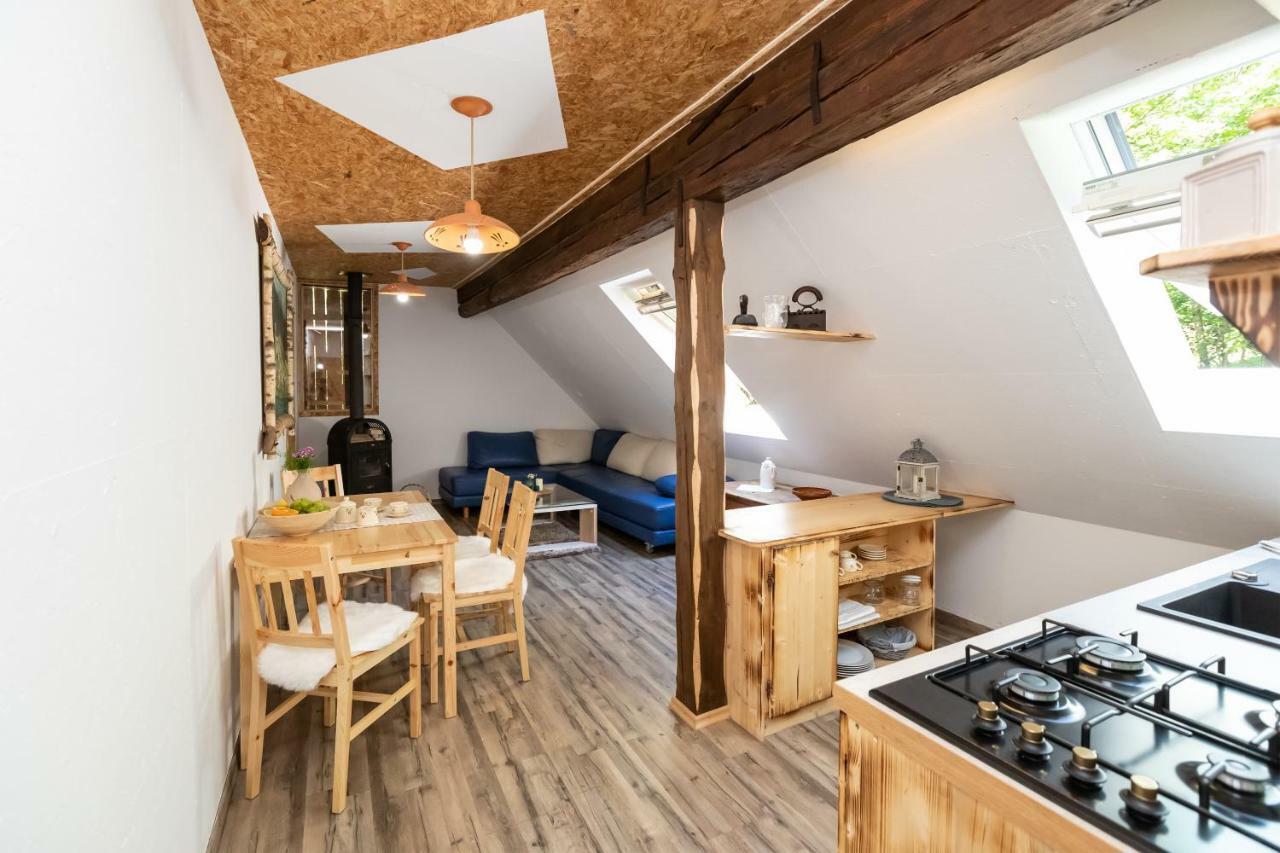 Apartma Waterfall Slap ボーヒニ エクステリア 写真